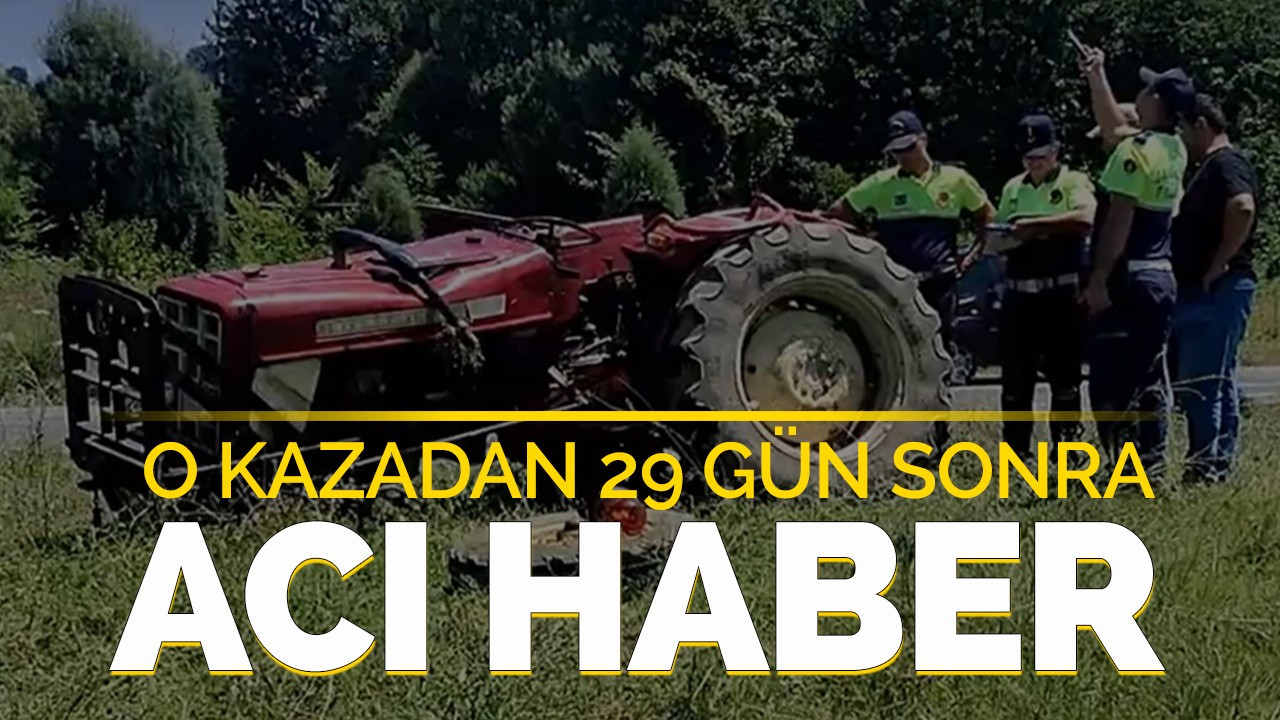 O kazadan acı haber geldi