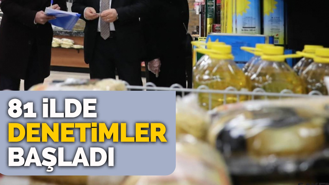 81 İlde denetimler başladı