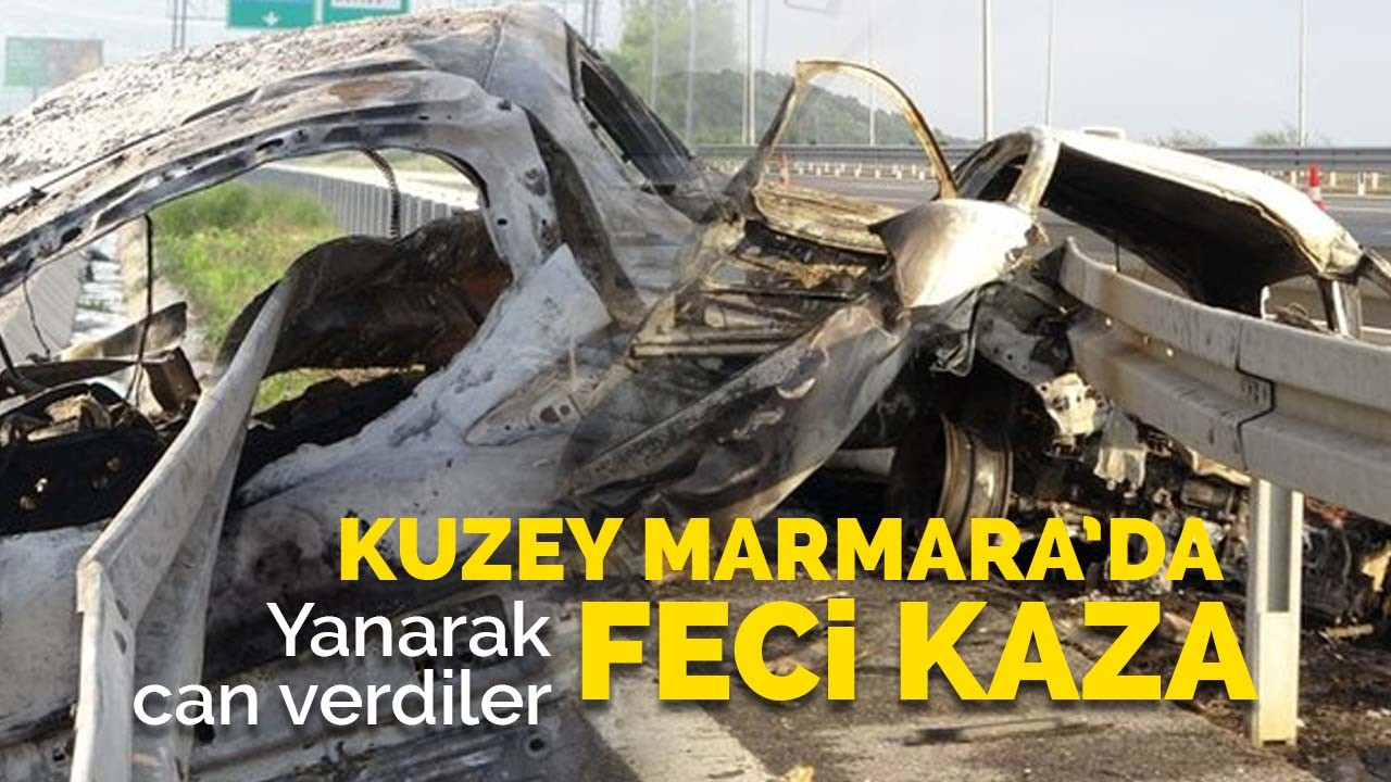 Kuzey Marmara'da korkunç kaza