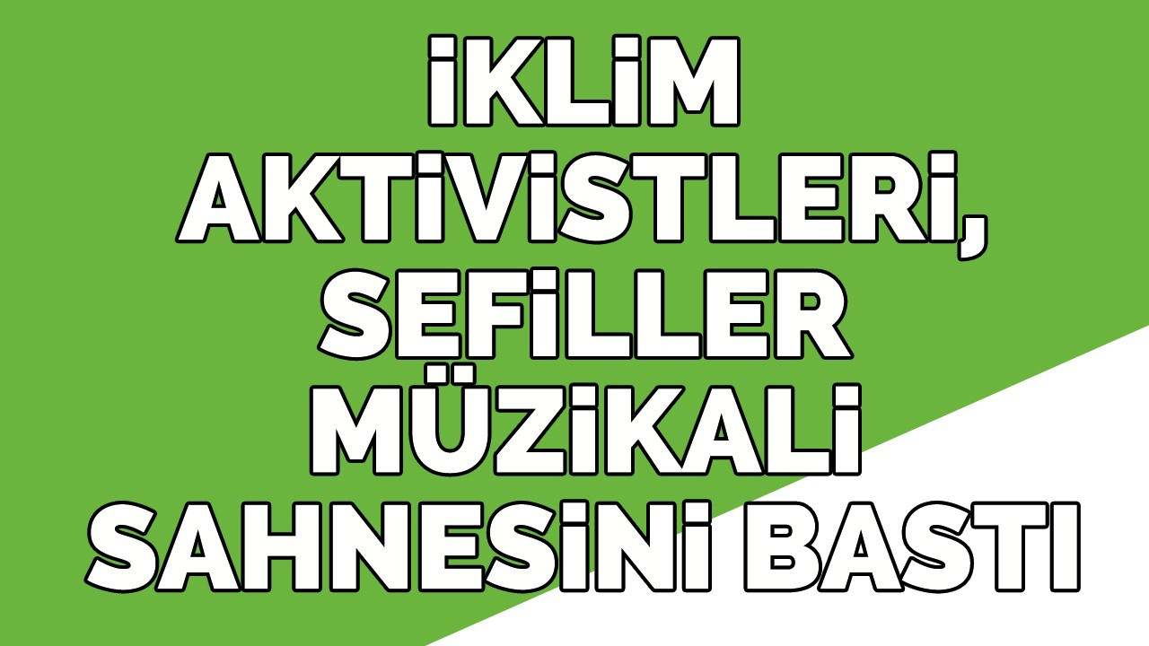 İklim aktivistleri, Sefiller müzikali sahnesini bastı