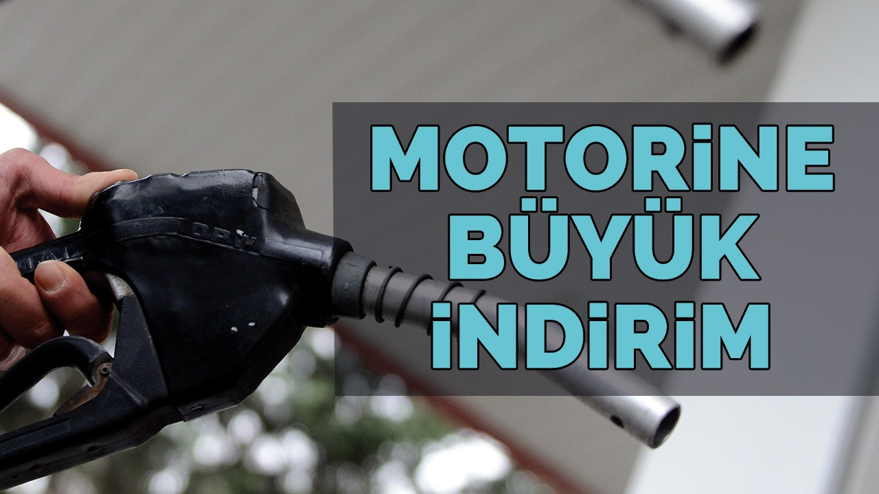 Motorine büyük indirim