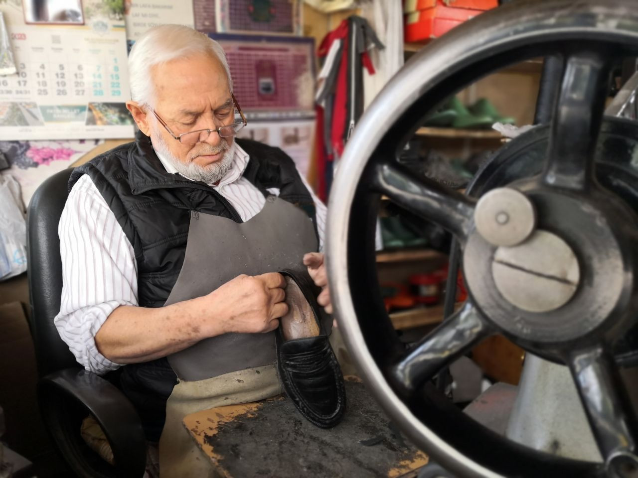 60 yıldır kunduracılık yaparak geçimini sağlıyor - Sayfa 6