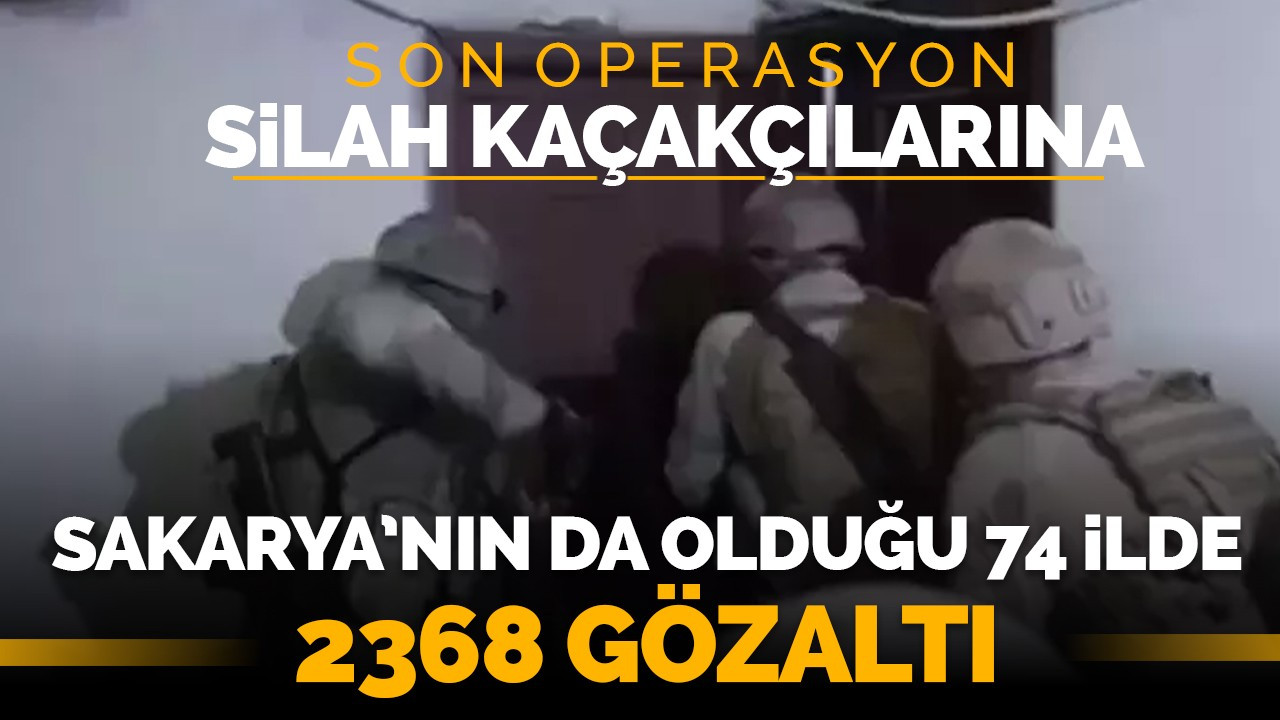 Bakan Ali Yerlikaya açıkladı: 74 ilde 2 bin 368 gözaltı