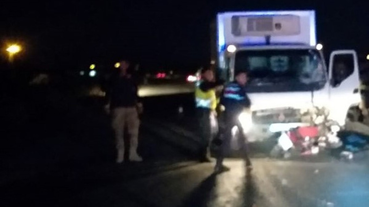 Malatya’da kamyonet ile motosiklet çarpıştı: 2 ölü
