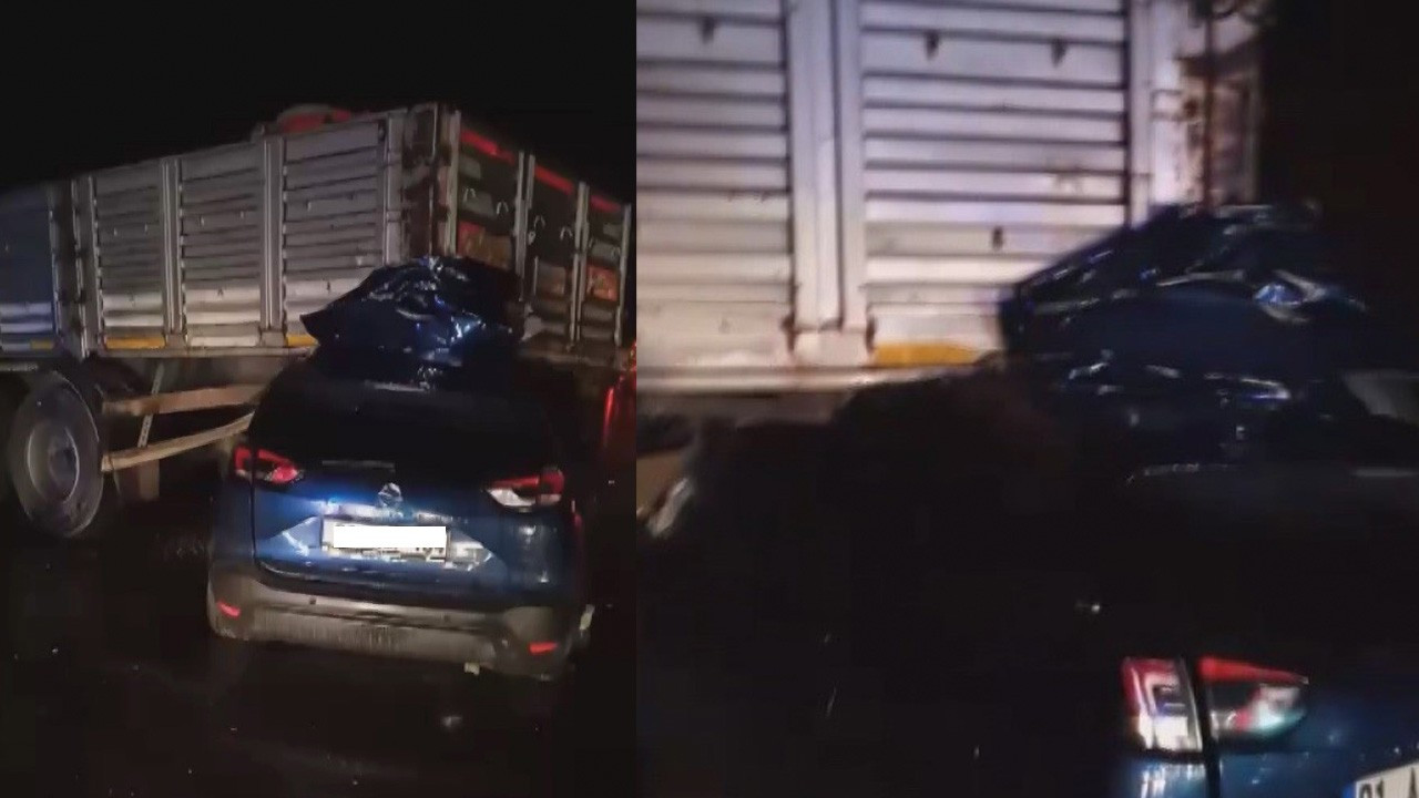 Gaziantep’te otomobil tıra arkadan çarptı: 1 ölü, 3 yaralı