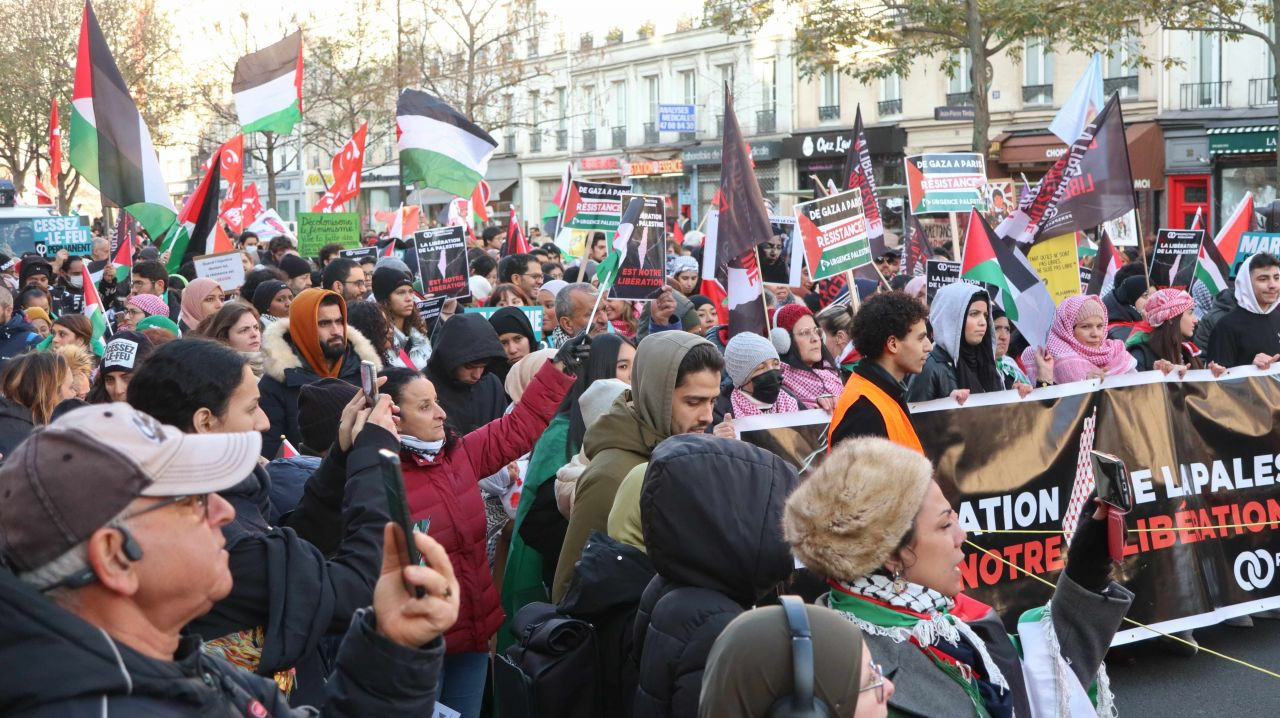 Fransa’da Filistin’e destek yürüyüşü - Sayfa 3