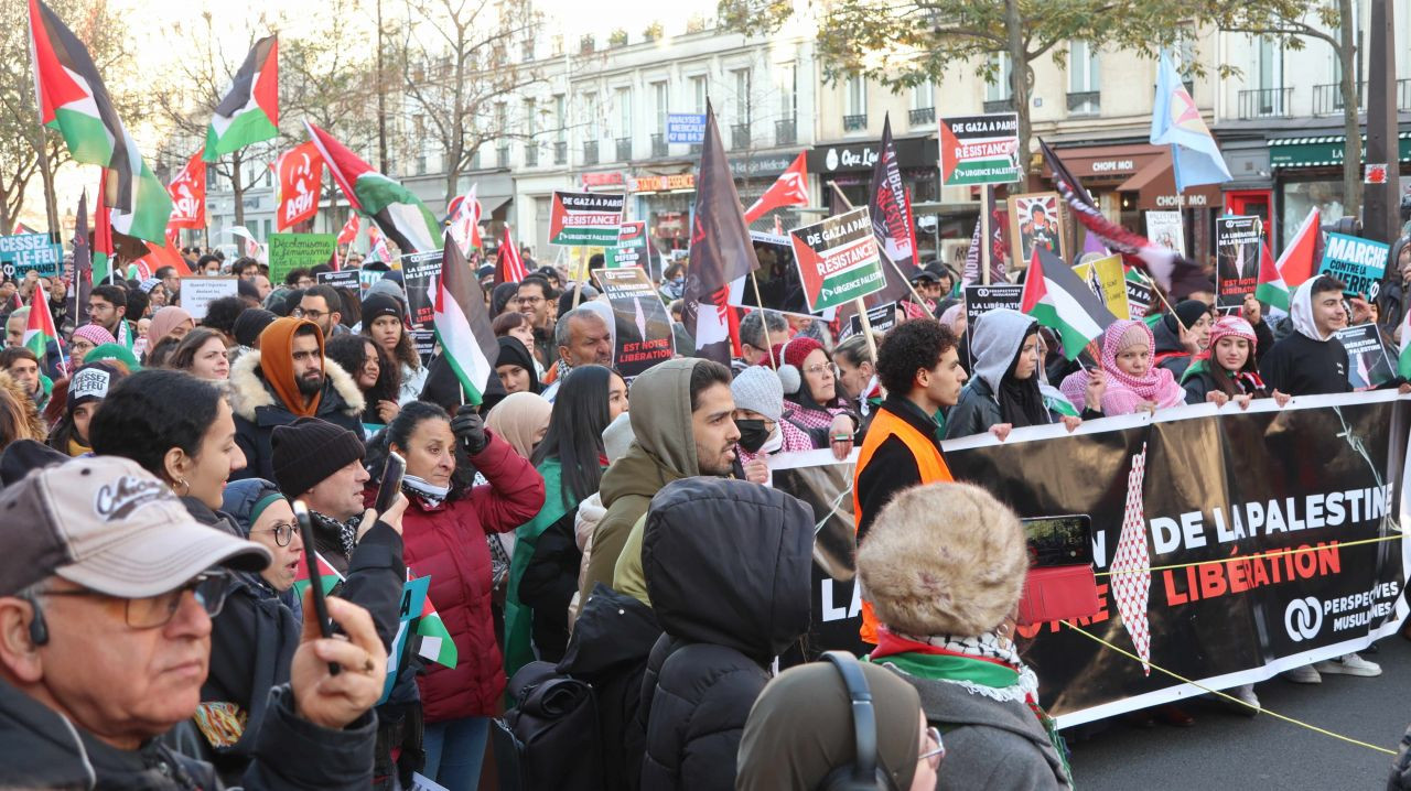 Fransa’da Filistin’e destek yürüyüşü - Sayfa 2