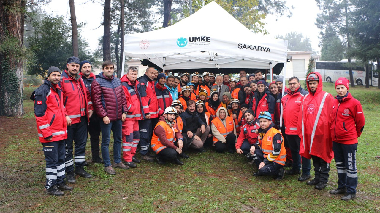 22 sağlık personeli UMKE’ye katıldı