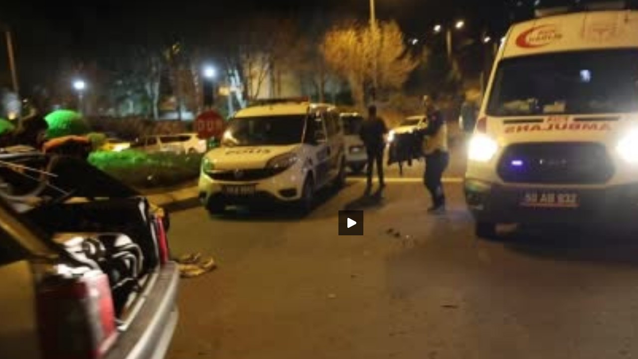 Polisin "dur" ihtarına uymayıp kaçan araç takla attı: 3 yaralı