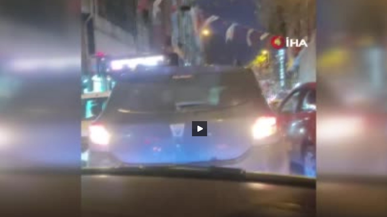 İstanbul’da kaza sonrası akıl almaz anlar kamerada
