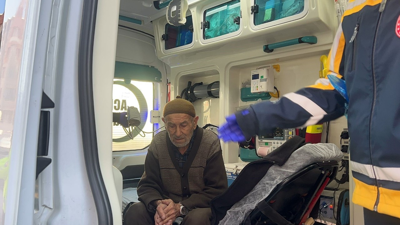 Nevşehir’de 83 yaşındaki ehliyetsiz sürücü kaza yaptı