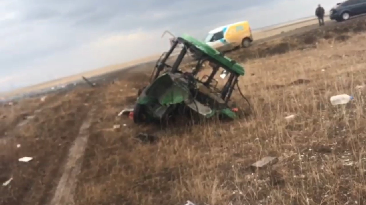 Kars’ta traktör ile tır çarpıştı: 1 ölü