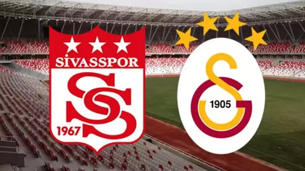 Sivasspor - Galatasaray maçı NE ZAMAN? Galatasaray maçı saat kaçta ve hangi kanalda canlı yayınlanacak?