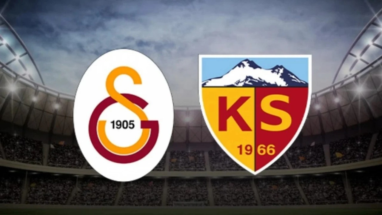 Galatasaray - Kayserispor maçı canlı izle!