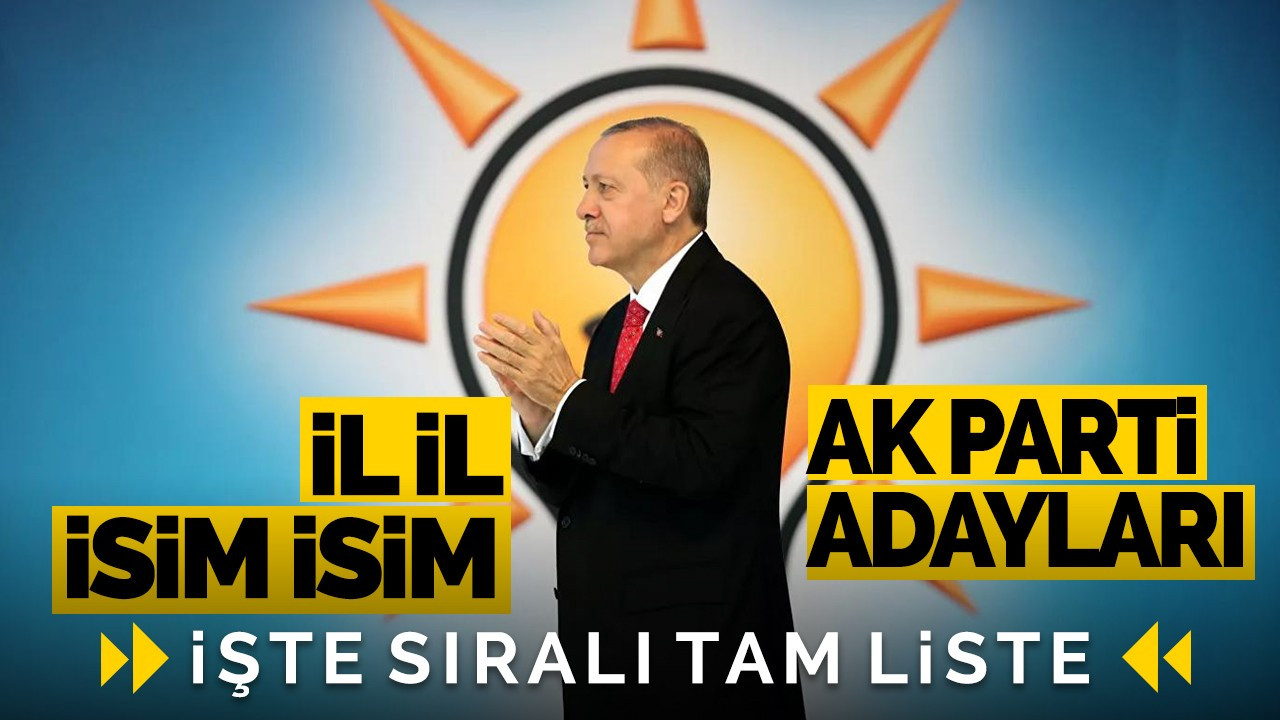 Türkiye yerel seçime gidiyor! AK Parti'nin il il adayları..