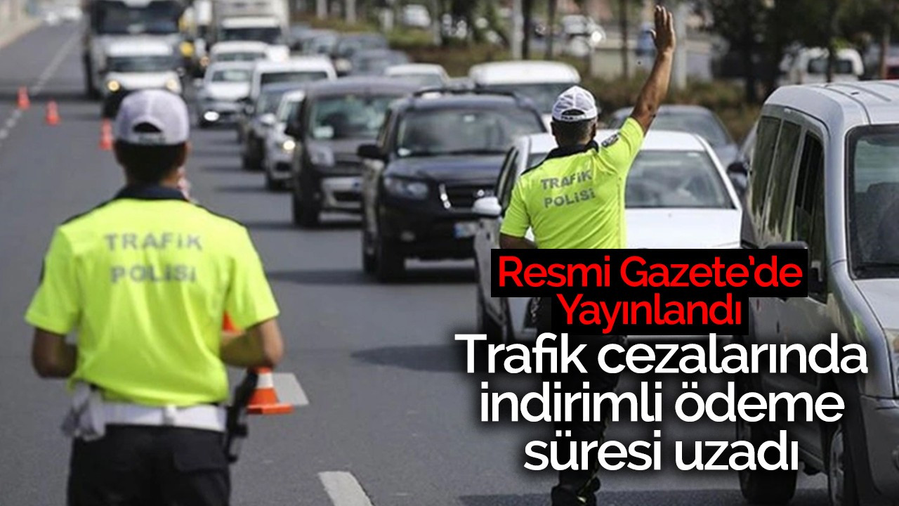 Trafik cezasında yeni dönem