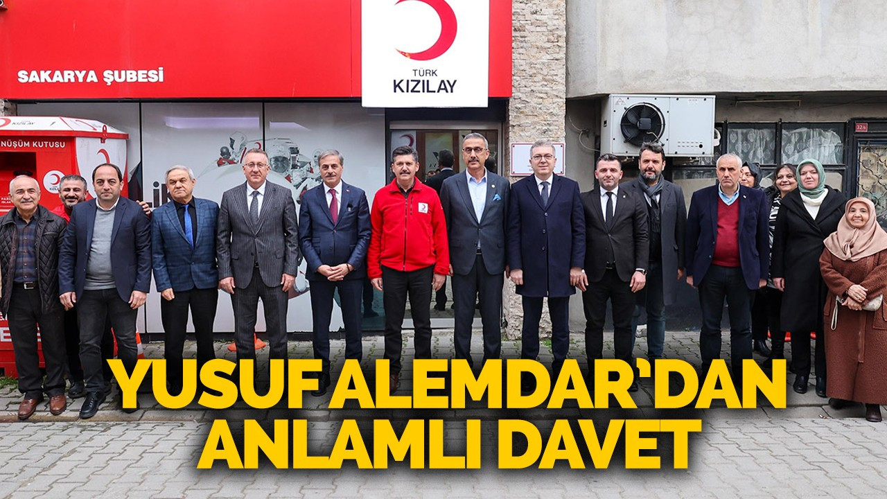 “Hemşehrilerimi Kızılay’ın kan merkezlerine davet ediyorum”