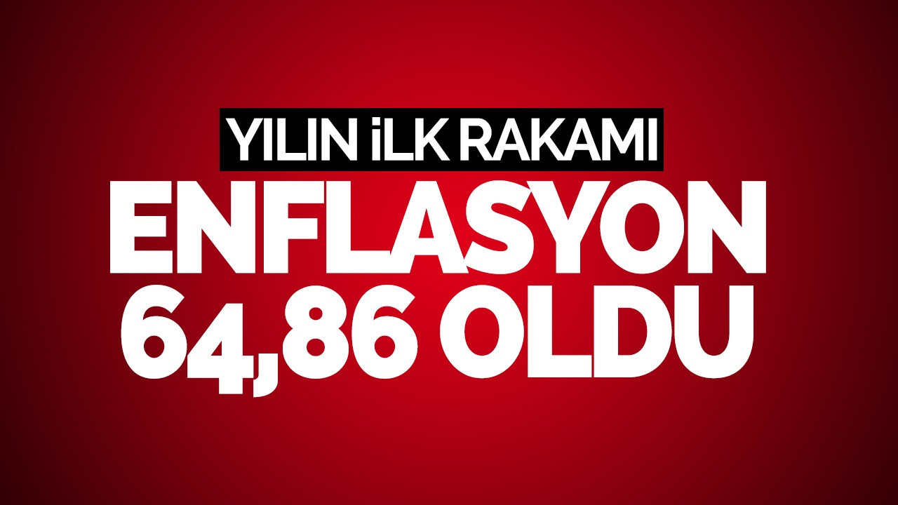 Yılın ilk enflasyon rakamı açıklandı