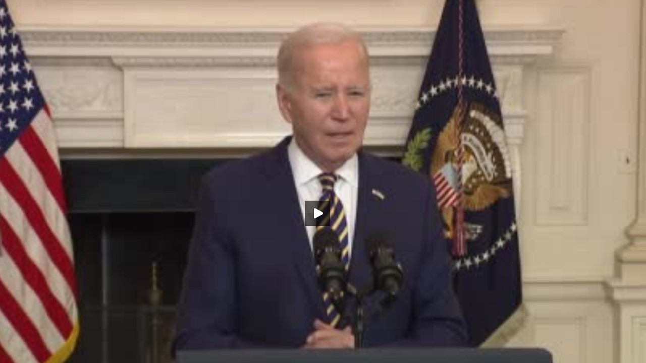 Biden’ın yine kafası karıştı: “Hamas” yerine “muhalefet” dedi