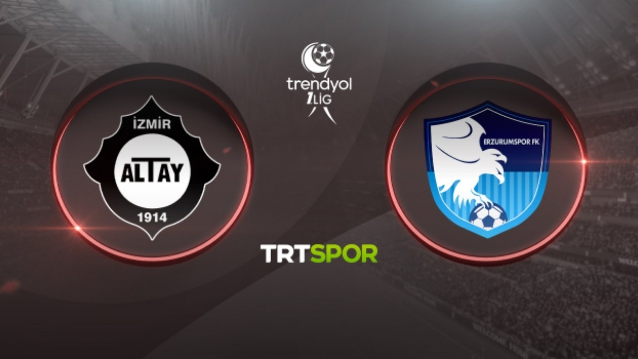 Altay - Erzurumspor FK maçı canlı izle!