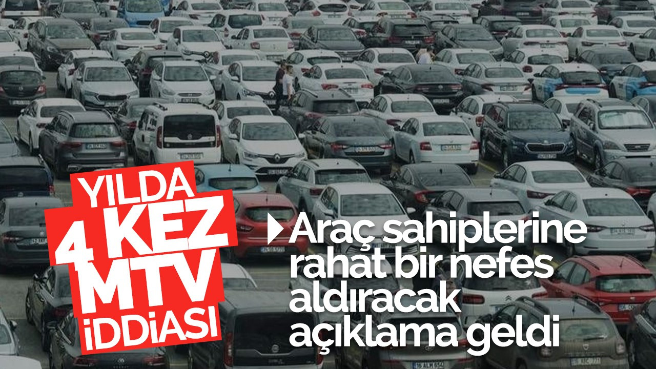 'Yılda 4 kez motorlu taşıtlar vergisi alınacak' iddiası yalan çıktı