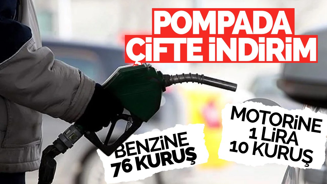 Pompada çifte indirim!