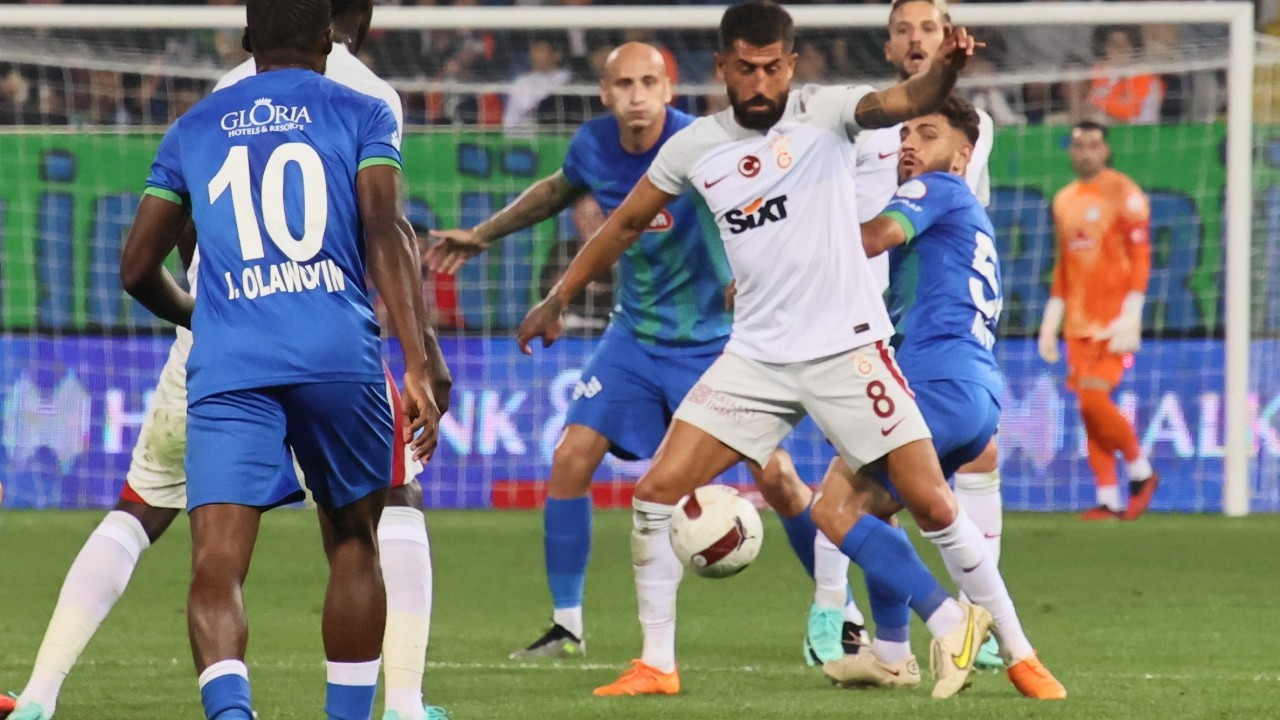 Galatasaray ile Çaykur Rizespor 44. randevuda