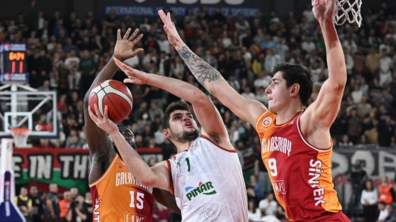 Galatasaray Ekmas - Pınar Karşıyaka basketbol maçı canlı izle!