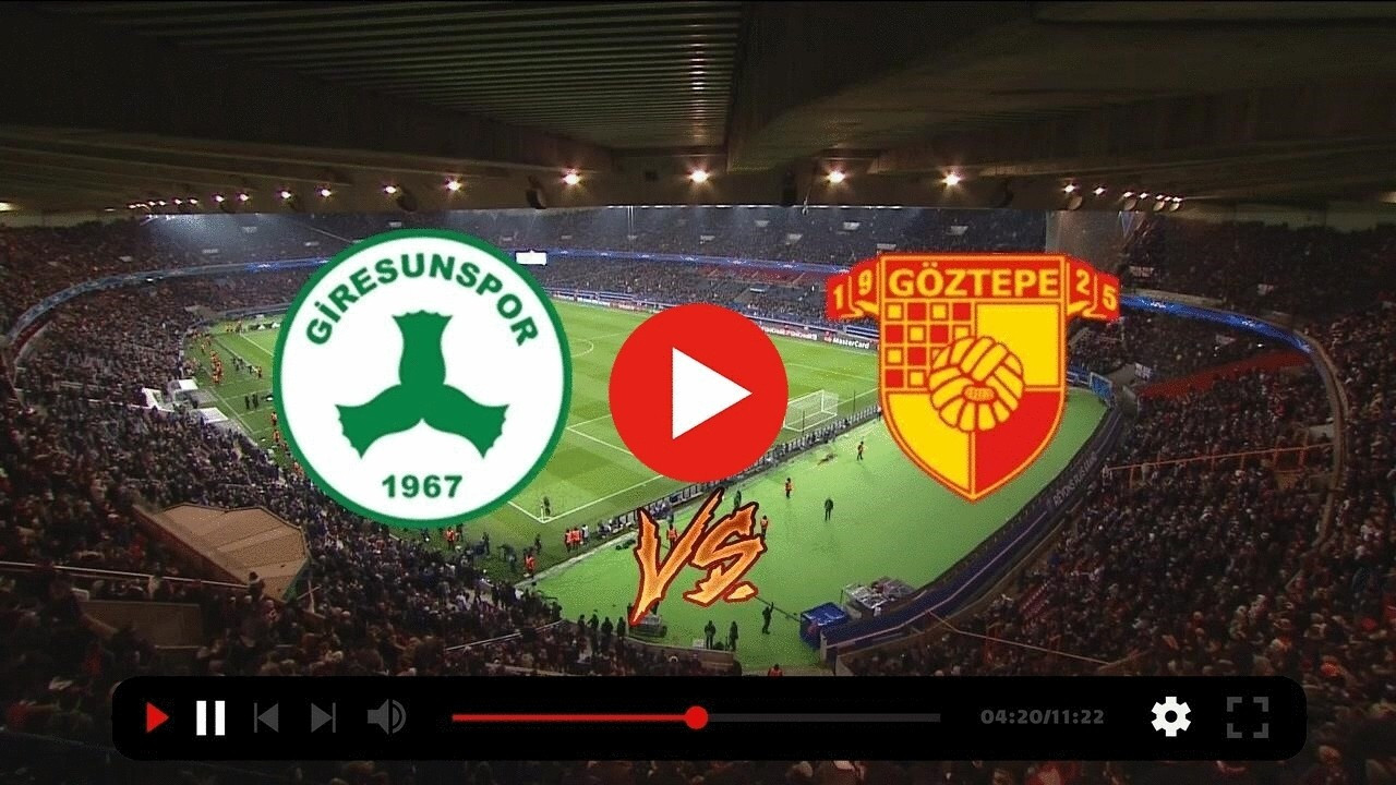Giresunspor - Göztepe maçı canlı izle!
