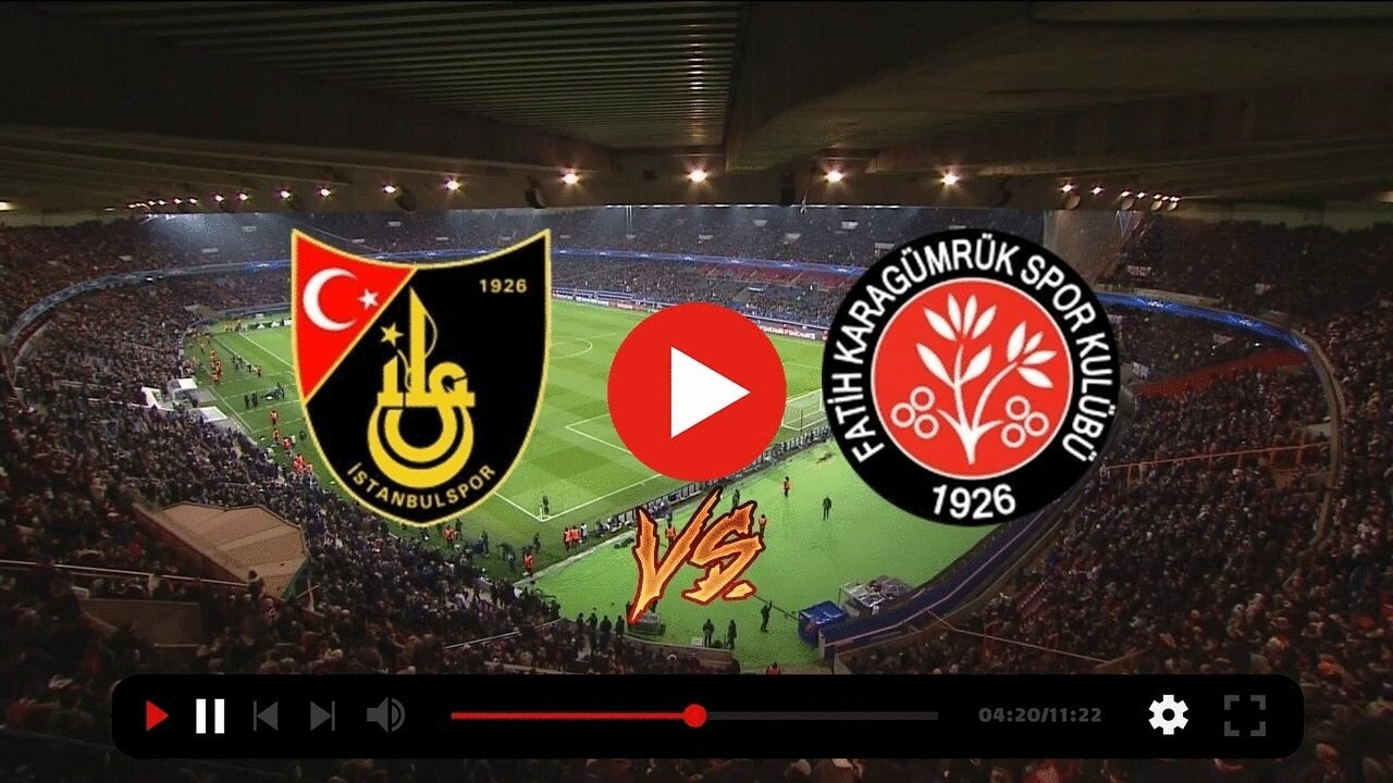 Istanbulspor AS - Vavacars Karagümrük maçı canlı izle!