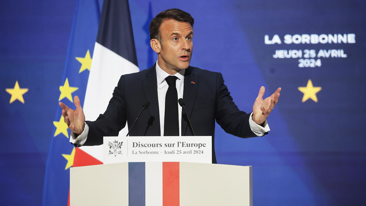 Macron: “Avrupa'mız ölümlüdür ve ölebilir”