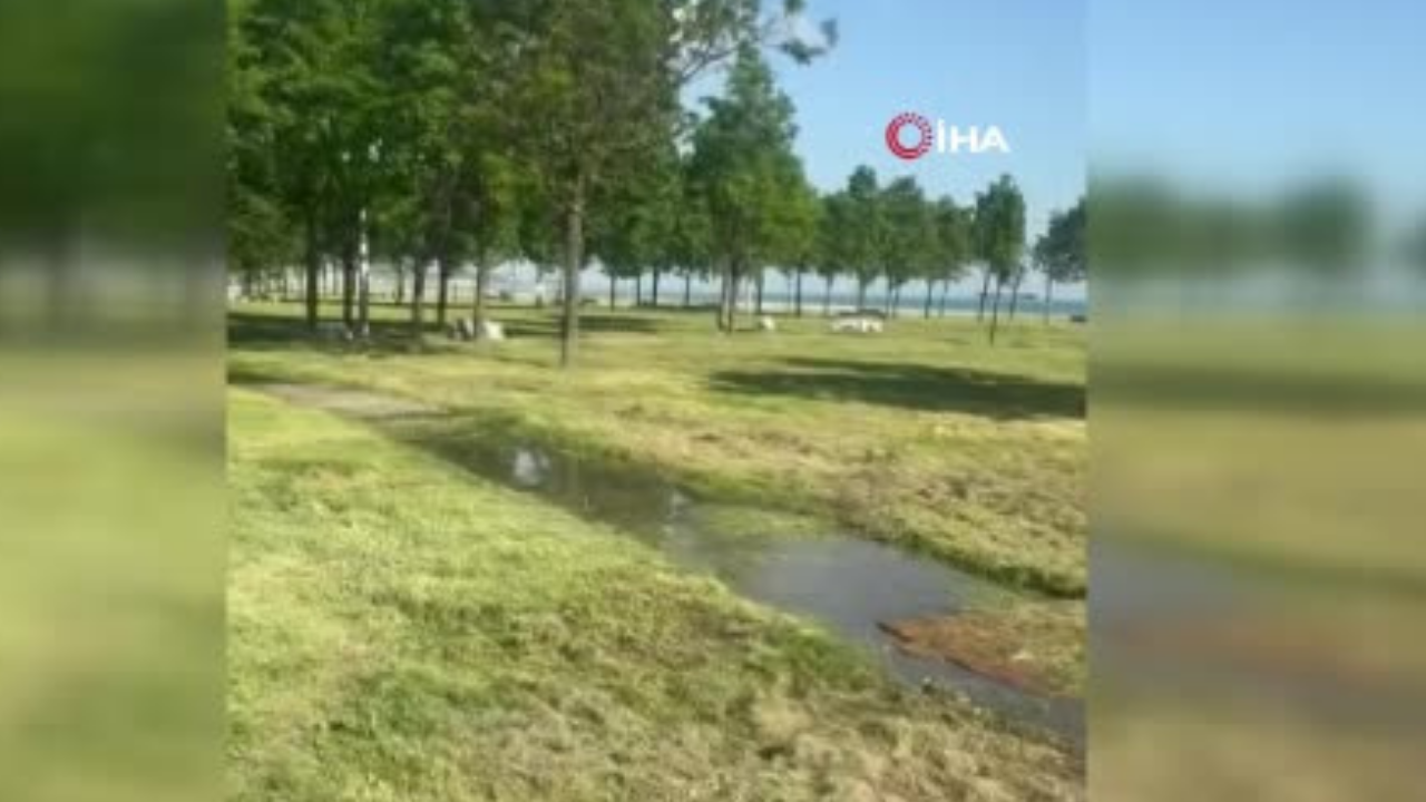 Parkta İBB tarafından yapılan kazı sırasında oluşan su birikintisine düşen çocuk hayatını kaybetti