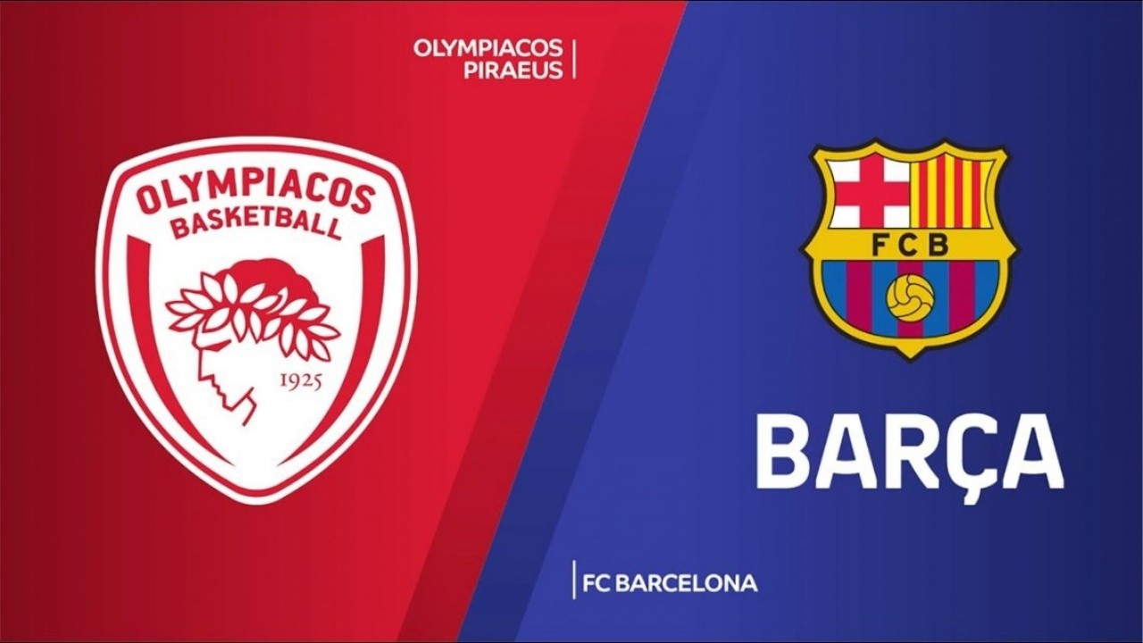 Olympiakos - Barcelona basketbol maçı canlı izle!
