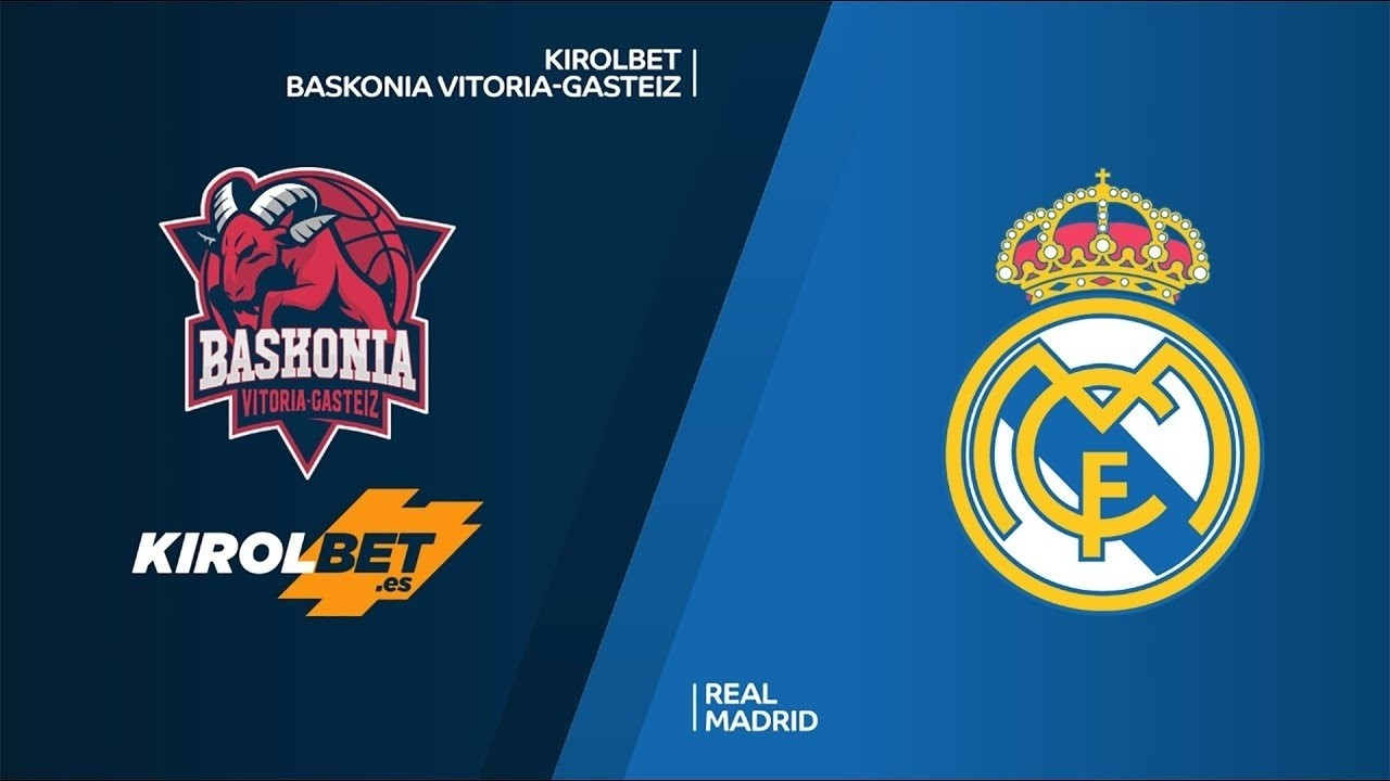 Baskonia - Real Madrid basketbol maçı canlı izle!