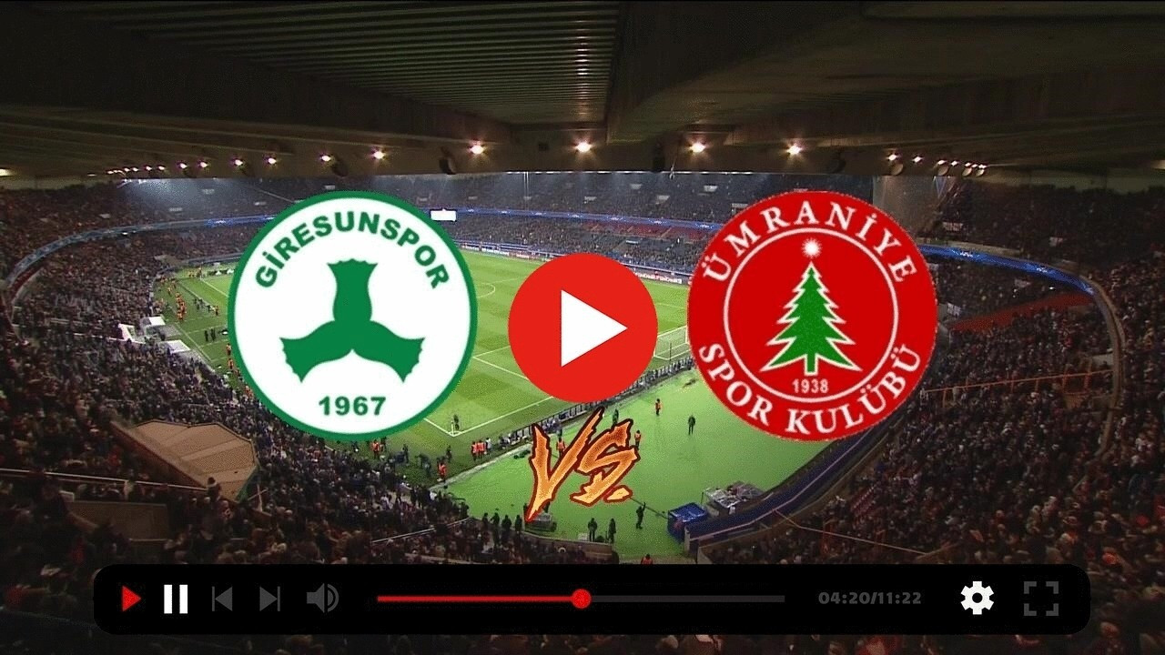 Giresunspor - Ümraniyespor maçı ne zaman, saat kaçta ve hangi kanalda canlı yayınlanacak?
