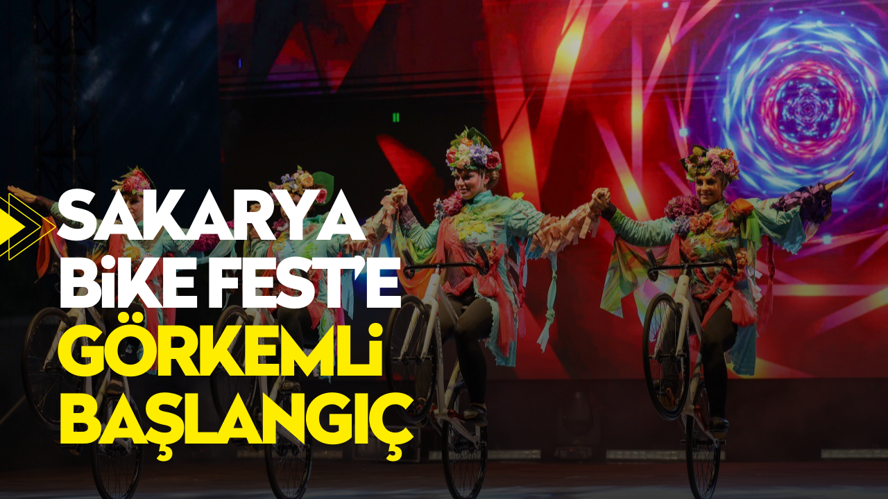 Sakarya Bike Fest’e görkemli başlangıç: “Bisiklet hayatın bir parçası olsun istiyoruz”