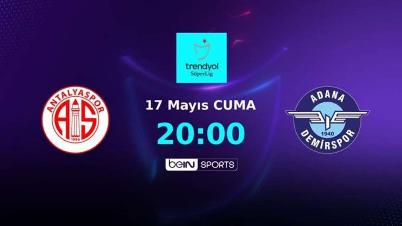 Bitexen Antalyaspor - Yukatel Adana Demirspor maçı canlı izle!