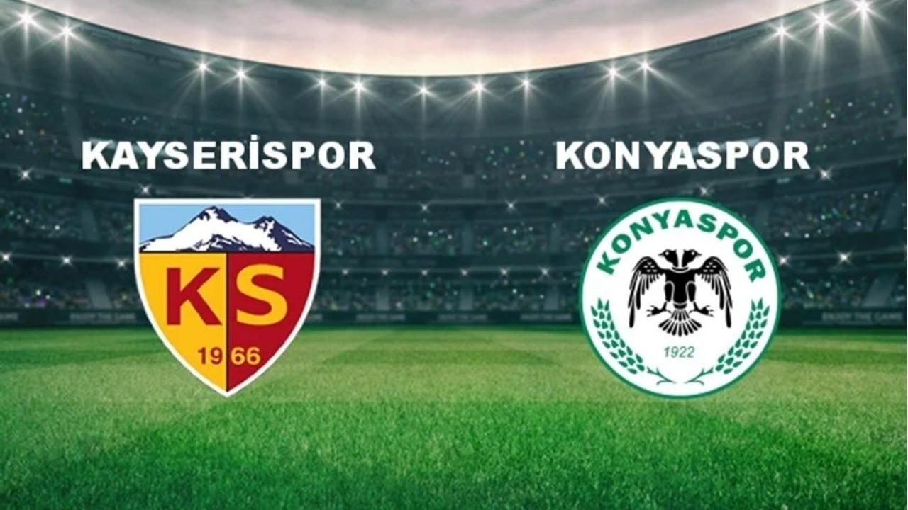 Mondihome Kayserispor - Tümosan Konyaspor maçı canlı izle!