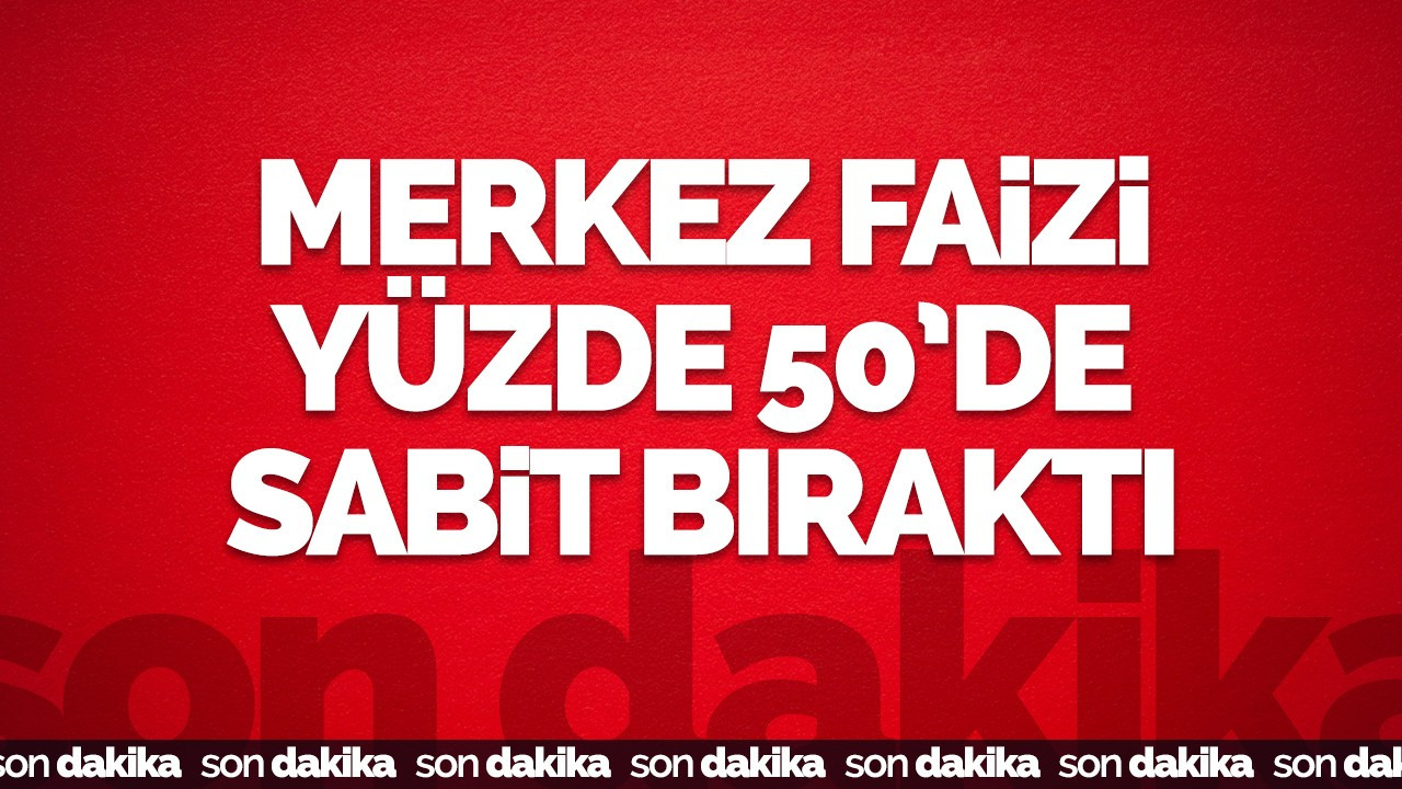 TCMB, Mayıs 2024 politika faizini açıkladı: Faiz yüzde 50’de sabit kaldı