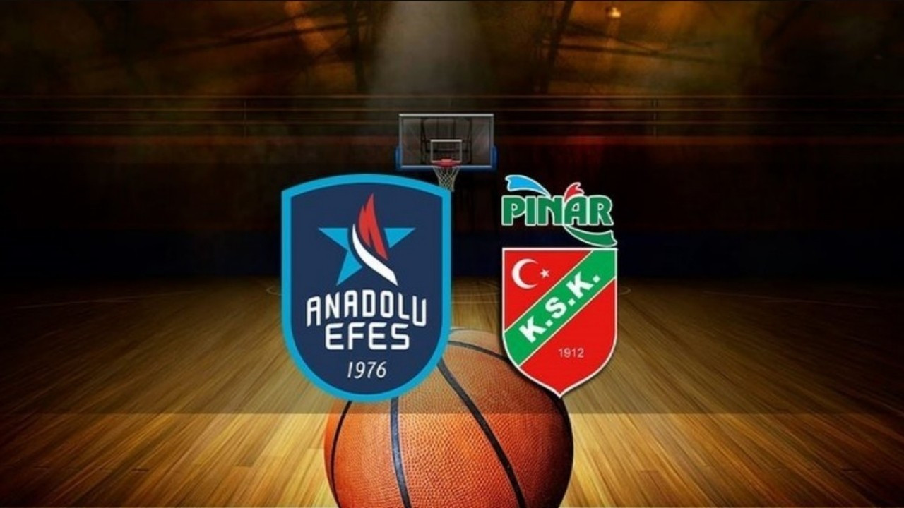 Anadolu Efes - Pınar Karşıyaka basketbol maçı canlı izle!