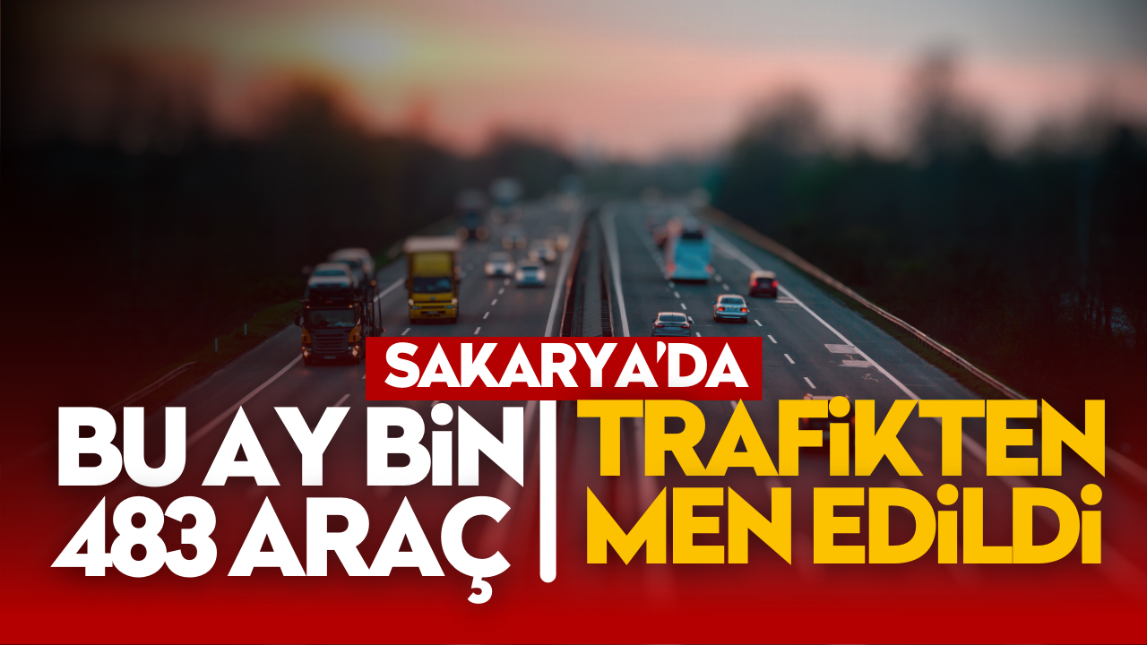 Polis ve jandarma trafikte affetmedi: Bin 483 araç trafikten men edildi