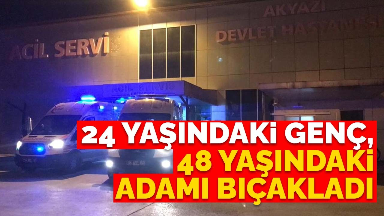 24 yaşındaki şahıs, tartıştığı kişiyi bacağından bıçakladı