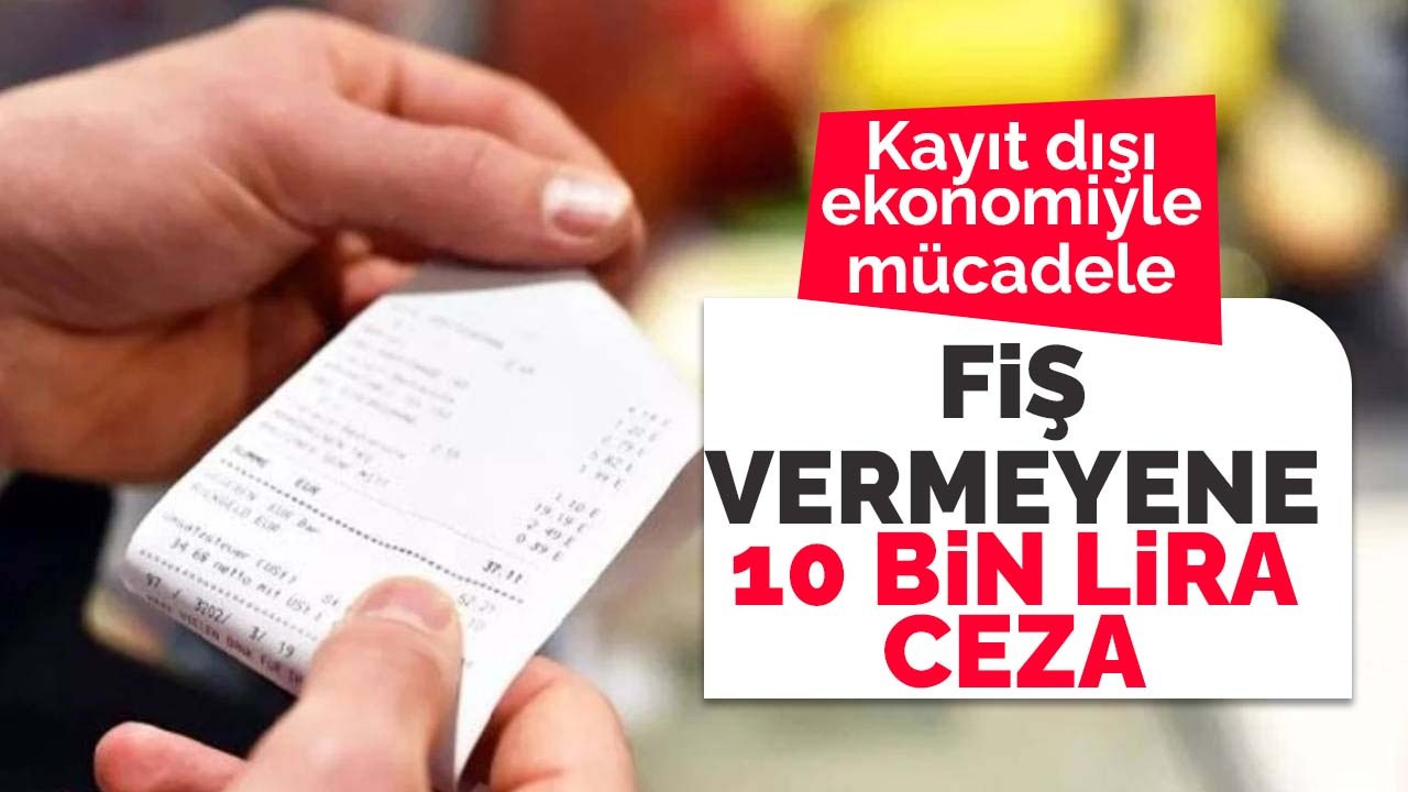 Fiş vermeyen esnaf yandı!