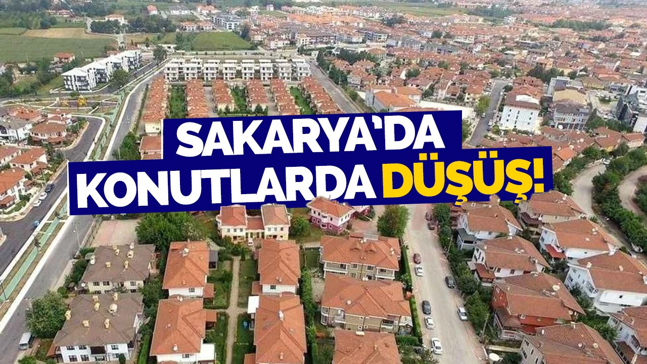 Konut satışlarında düşüş!