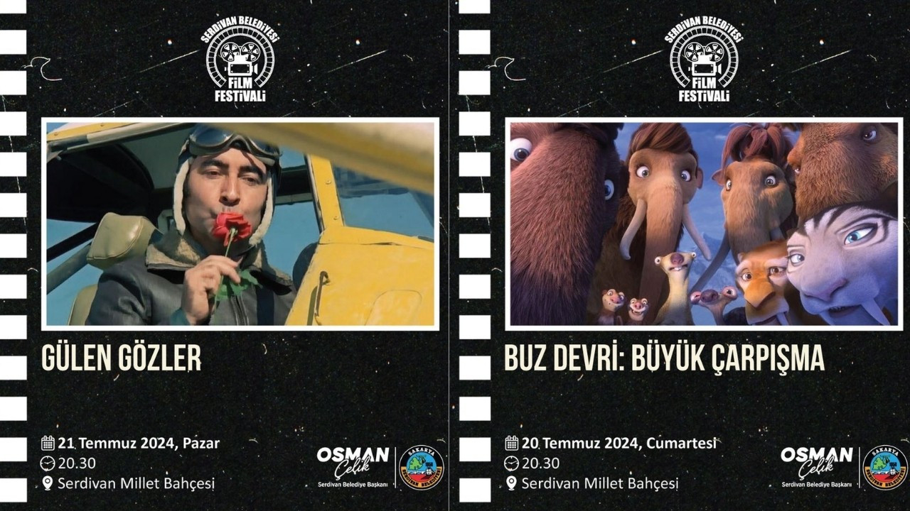 Serdivanlılar açık hava sinemasında buluşacak