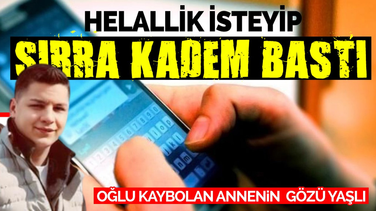 Helallik İsteyip Sırra Kadem Bastı