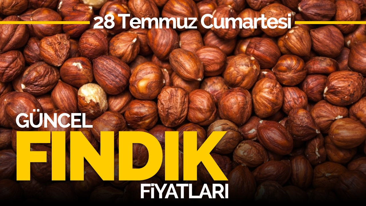 28 Temmuz Pazar Güncel Fındık Fiyatlar