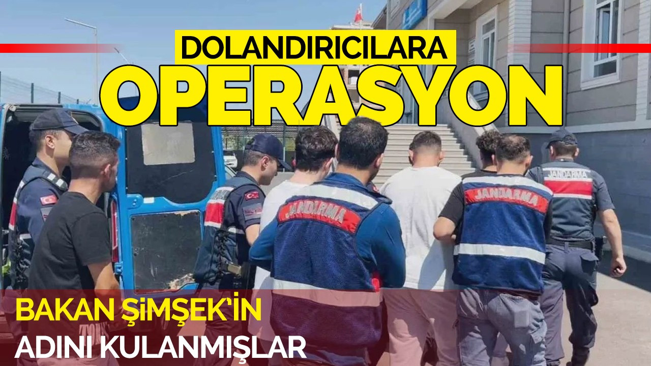 Mehmet Şimşek Adını Kullanan Dolandırıcılara Sakarya'da Operasyon