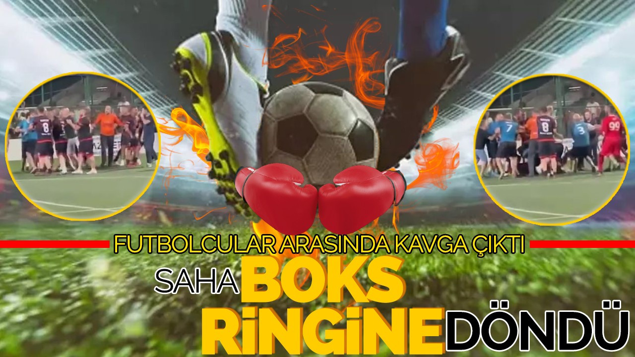 Futbolcular Arasında Kavga Çıktı: Saha Boks Ringine Döndü!