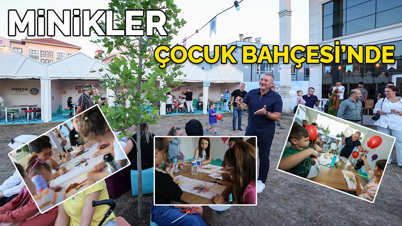 Minikler Çocuk Bahçesi’nde